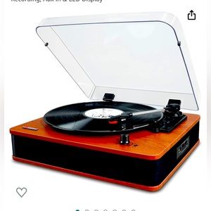 Turntable record player
